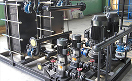 客户购买板式换热器提供全程服务